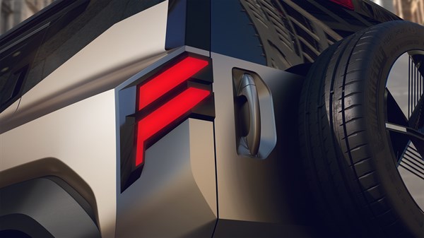 Manilla de la puerta trasera- Renault Bridger