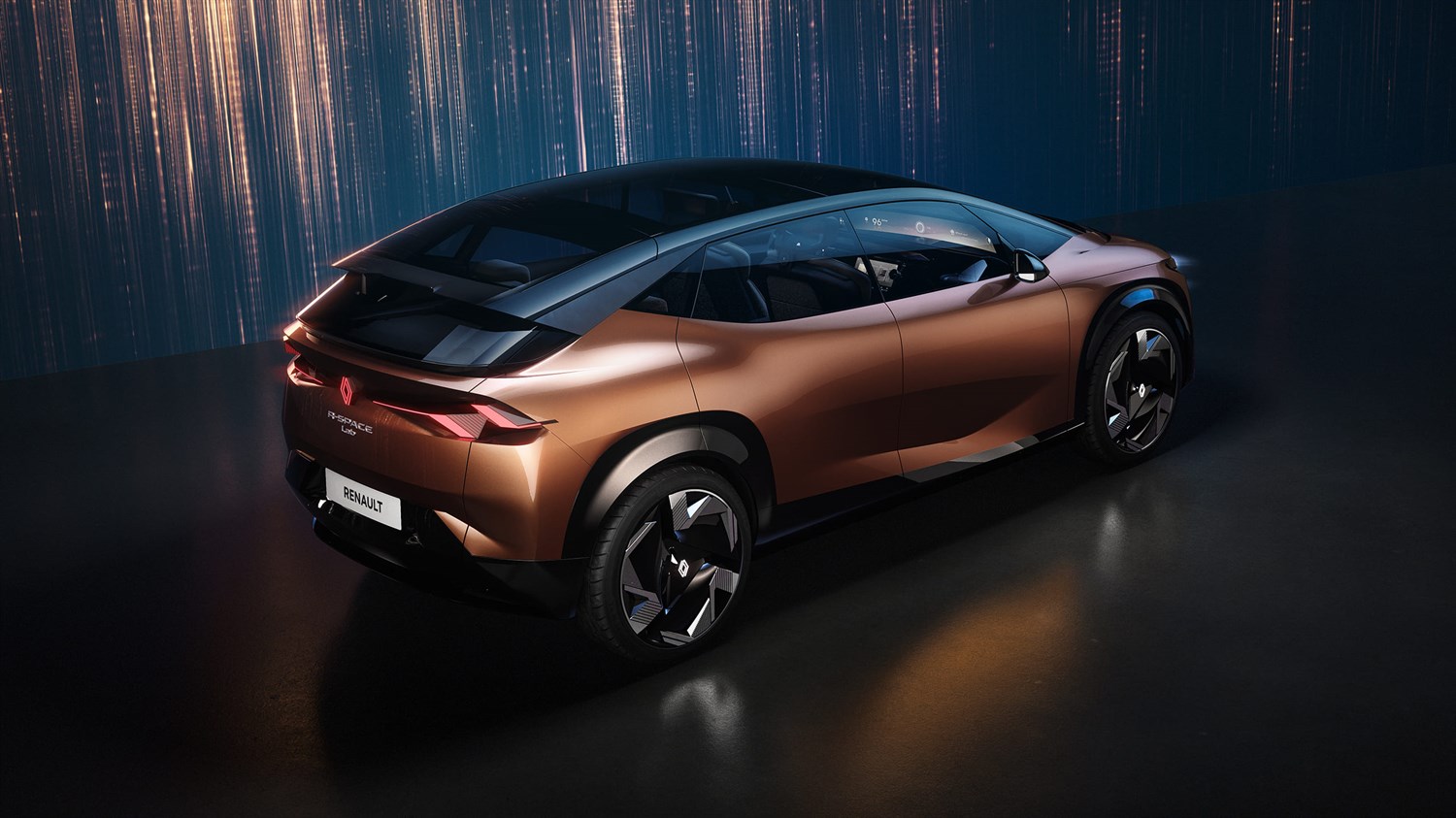 Concepto Renault R-Space Lab: acristalamiento panorámico, horizonte abierto